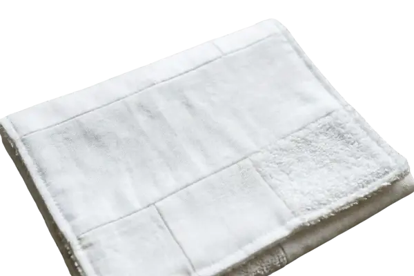 Beyaz Parça Bez & Beyaz Silgi Bezi